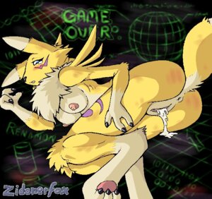 Rating: Explicit Score: 0 Tags: after_sex anthro breasts canine color cum digimon digimon_(species) female female_only fox fur furry nude pussy renamon rule34 solo tagme tail vulva zidanerfox User: bunchy7s