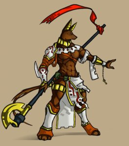 Rating: Safe Score: 0 Tags: abs anthro anubian_jackal anubis bardiche biped bottomwear canid canine canis claws clothing deity e621 egyptian egyptian_mythology front_view hi_res holding_melee_weapon holding_object holding_polearm holding_weapon jackal key loincloth male mammal melee_weapon middle_eastern_mythology muscular muscular_anthro muscular_male mythology orange_eyes polearm sheer_(artist) snout solo standing tail weapon User: bunchy7s Rating: Safe Score: 0 Tags: abs anthro anubian_jackal anubis bardiche biped bottomwear canid canine canis claws clothing deity e621 egyptian egyptian_mythology front_view hi_res holding_melee_weapon holding_object holding_polearm holding_weapon jackal key loincloth male mammal melee_weapon middle_eastern_mythology muscular muscular_anthro muscular_male mythology orange_eyes polearm sheer_(artist) snout solo standing tail weapon User: bunchy7s