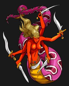 Rating: Questionable Score: 0 Tags: 4:5 6_arms blonde_hair breasts crown e621 female final_fantasy final_fantasy_i flowing_hair grey_background hair headgear holding_melee_weapon holding_object holding_sword holding_weapon jewelry marilith melee_weapon multi_arm multi_limb multi_wielding nipples non-mammal_breasts non-mammal_nipples oniontrain pink_body pink_scales red_body red_skin scales scalie simple_background solo square_enix sword tiara weapon User: bunchy7s