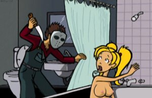 Rating: Explicit Score: 0 Tags: 1boy 1girls accurate_art_style brittany_taylor clothing daria female imminent_death male murder rule34 s2x shower tagme unseen_male_face User: bunchy7s