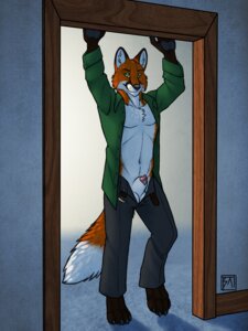 Rating: Explicit Score: 0 Tags: 3:4 4_toes animal_genitalia animal_penis anthro balls belt biped bottomwear canid canine canine_genitalia canine_penis chest_tuft claws clothed clothing delfur detached_sheath dipstick_tail e621 erection feet flaccid fox fur genitals green_eyes looking_at_viewer male mammal markings muscular muscular_anthro muscular_male open_clothing open_shirt open_topwear pants partially_clothed pecs penis penis_tip pose sheath shirt solo standing tail tail_markings toe_claws toes topwear tsaiwolf tuft undressing User: bunchy7s