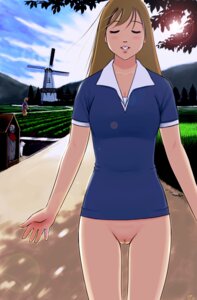 Rating: Questionable Score: 0 Tags: bottomless censored closed_eyes farmer feline female field gabu_(artist) hat highres jizou lens_flare long_hair male mosaic_censoring original penis public_nudity pussy rule34 sky solo windmill zenra User: bunchy7s