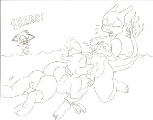 Rating: Explicit Score: 0 Tags: anthro breasts charizard cleavage futanari herm intersex legendary_pokemon mewtwo nintendo oral penis pichu pokemon pokemon_(species) rule34 sanji_artist scalie tail underwater User: bunchy7s