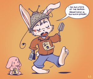 Rating: Safe Score: 0 Tags: 4_toes :3 anthro barefoot battle_angel biped blush borg cheek_tuft clothed clothing dialogue e621 egg_beater electronics english_text eyes_closed facial_tuft feet fur gradient_background holding_object kitchen_spatula kitchen_utensils lagomorph laser_pointer leporid male mammal orange_background parody pink_body pink_fur plantigrade plushie rabbit simple_background solo spatula star_trek text toes tools tuft usb usb_compatible white_body white_fur User: bunchy7s