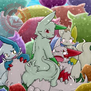 Rating: Questionable Score: 0 Tags: 1:1 alternate_color ambiguous_gender blue_markings e621 fur generation_3_pokemon green_markings group looking_at_viewer markings nintendo pokemon pokemon_(species) red_eyes red_markings shiny_pokemon tail white_body white_fur yellow_markings zangoose zangoose_day 紅月銀 User: bunchy7s