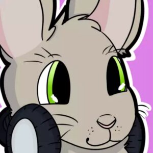 Rating: Safe Score: 0 Tags: 1:1 ambiguous_gender brown_body brown_fur e621 electronics fur green_eyes headphones headphones_around_neck headshot_portrait icon lagomorph leporid low_res mammal maskedpsycho monotone_background pink_background portrait rabbit simple_background solo User: bunchy7s