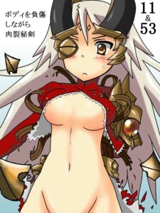 Rating: Questionable Score: 0 Tags: aldra armor blush bondage breasts codpiece_(artist) eye_patch female gold_eyes horns long_hair maokyu midriff no_panties queen's_blade rule34 silver_hair sweatdrop torn_clothes yellow_eyes User: bunchy7s