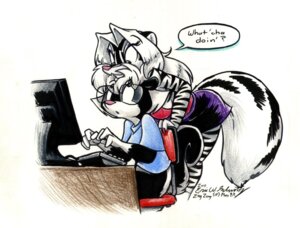 Rating: Safe Score: 0 Tags: 2011 anthro bent_over black_eyes bottomless breasts butt chair clothed clothing computer dialogue duo e621 electronics english_text eric_schwartz eye_contact eyebrows eyelashes eyewear felid female fluffy fluffy_tail fur furniture glasses gloves_(marking) hybrid looking_at_another mammal markings mephitid open_mouth pantherine sabrina_(sabrina_online) sabrina_online simple_background sitting skunk smile striped_body striped_fur striped_markings striped_skunk striped_tail stripes tail tail_markings text tiger white_background zig_zag User: bunchy7s Rating: Safe Score: 0 Tags: 2011 anthro bent_over black_eyes bottomless breasts butt chair clothed clothing computer dialogue duo e621 electronics english_text eric_schwartz eye_contact eyebrows eyelashes eyewear felid female fluffy fluffy_tail fur furniture glasses gloves_(marking) hybrid looking_at_another mammal markings mephitid open_mouth pantherine sabrina_(sabrina_online) sabrina_online simple_background sitting skunk smile striped_body striped_fur striped_markings striped_skunk striped_tail stripes tail tail_markings text tiger white_background zig_zag User: bunchy7s