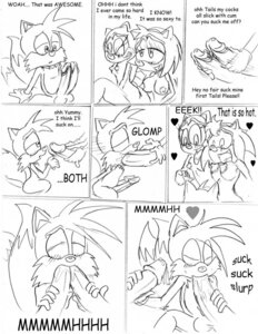 Rating: Explicit Score: 0 Tags: 2_penises amy_rose anthro balls big_breasts blush bodily_fluids breasts canid canine clothing comic cum dialogue dipstick_tail double_fellatio double_oral drooling e621 english_text erection eulipotyphlan eyes_closed fellatio fox genital_fluids genitals gloves greyscale group group_sex gynomorph gynomorph_penetrating hair handjob handwear hedgehog hi_res intersex intersex_penetrating licking lock444 male male_penetrated mammal marine_the_raccoon markings miles_prower monochrome multi_genitalia multi_penis nipples open_mouth oral oral_penetration penetration penile penis saliva sega sex sitting smile sonic_the_hedgehog_(series) tail tail_markings text tongue tongue_out zulana User: bunchy7s