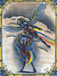 Rating: Safe Score: 0 Tags: 2013 absurd_res alternative_fashion anthro anthrofied art_nouveau artificial_wings blue_body blue_feathers blue_fur border clothing cloud cybernetics cyborg e621 equid equine eyewear feathered_wings feathers female flying friendship_is_magic fur gear gesture ghstkatt goggles hair hasbro hi_res jet_pack looking_at_viewer machine mammal mask multicolored_hair my_little_pony mythological_creature mythological_equine mythology ornate_border pegasus pink_eyes rainbow rainbow_dash_(mlp) rainbow_hair rocket salute solo spread_wings steampunk suit tail wings User: bunchy7s
