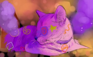 Rating: Safe Score: 0 Tags: abstract_art ambiguous_gender collar colorful_theme e621 eyewear felid feral glasses mammal runelocks solo symbol User: bunchy7s