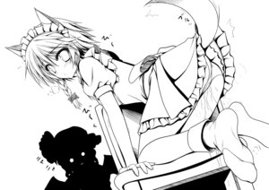 Rating: Questionable Score: 0 Tags: animal_ear braid chair dog_ear dog_tail feet female footwear inu_sakuya kemonomimi_mode monochrome naturalton panties pussy pussy_juice remilia_scarlet ribbon rule34 sakuya_izayoi socks tail touhou twin_braids underwear upskirt wet_panties User: bunchy7s