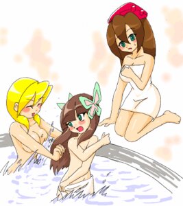 Rating: Questionable Score: 0 Tags: 3girls alia bath big_breasts blonde_hair blush breasts brown_hair closed_eyes covering female flat_chest green_eyes hair_ornament hime_cut iris.exe iris_(mega_man) long_hair mega_man mega_man_battle_network mega_man_x mega_man_zero reploid rule34 smiling topless towel User: bunchy7s