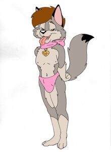 Rating: Safe Score: 0 Tags: anthro bark!_(artist) brown_eyes brown_hair canid canine canis clothed clothing collar collar_tag crossdressing dipstick_tail e621 femboy gold_(metal) hair hands_behind_back heart_collar_tag leg_markings looking_down male mammal markings multicolored_tail nipples panties pink_clothing pink_panties pink_tongue pink_underwear scarf simple_background socks_(marking) solo standing tail tail_markings text_on_collar_tag tongue tongue_out two_tone_tail underwear white_background wolf young young_anthro young_male User: bunchy7s