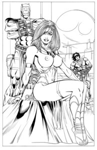 Rating: Explicit Score: 0 Tags: 4_arms a_princess_of_mars alien alien_girl alien_humanoid barsoom black_and_white breasts dejah_thoris female green_martian john_carter john_carter_of_mars larger_male literature loincloth male multi_arm multi_limb pelvic_curtain public_domain roy_cover rule34 size_difference smaller_female tars_tarkas topless User: bunchy7s