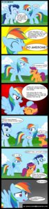 Rating: Safe Score: 0 Tags: absurd_res blue_body blue_feathers blue_fur blue_hair cloud comic cutie_mark dialogue e621 english_text equid equine eyewear feathered_wings feathers female feral friendship_is_magic fur goggles grass green_eyes group hair hasbro hi_res long_image male mammal multicolored_hair my_little_pony mythological_creature mythological_equine mythology orange_body orange_fur outside pegasus plant purple_eyes purple_hair quadruped rainbow_dash_(mlp) rainbow_hair scootaloo_(mlp) shrub sky soarin_(mlp) tail tall_image text veggie55 wings wonderbolts_(mlp) young young_feral User: bunchy7s