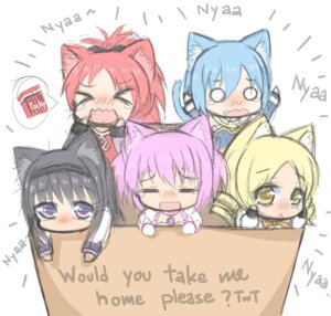 Rating: Safe Score: 0 Tags: adoption_box alternate_species animal_humanoid black_hair blonde_hair blue_hair box cat_humanoid chibi container e621 english_text eyes_closed fangs felid felid_humanoid feline feline_humanoid female food greenteaneko group hair homura_akemi humanoid humanoidized in_box in_container kyouko_sakura madoka_kaname mami_tomoe mammal mammal_humanoid pink_hair pocky puella_magi puella_magi_madoka_magica purple_eyes red_hair sayaka_miki teeth text yellow_eyes User: bunchy7s