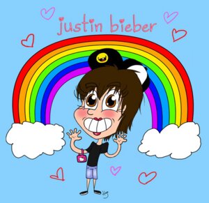 Rating: Safe Score: 0 Tags: blue_background bottomwear brown_eyes brown_hair clothed clothing digital_media_(artwork) e621 femboy fully_clothed grandfathered_content hair happy hat headgear headwear heart_symbol hello_kitty_(character) hello_kitty_(series) human human_only justin_bieber justin_bieber_(character) lol_comments makeup male mammal not_furry pants rainbow rainbow_arch sanrio shirt short shorts simple_background sky smile solo topwear unknown_artist what why User: bunchy7s
