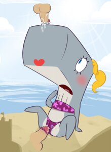 Rating: Explicit Score: 0 Tags: anthro aquatic blonde_hair blowhole blowhole_penetration blush bodily_fluids cetacean clothing cum e621 erection female genital_fluids genitals group hair hi_res human humanoid_genitalia humanoid_penis interspecies male male/female mammal nickelodeon pearl_krabs penis physeteroid sex solo_focus sperm_whale spongebob_squarepants swimwear thegalen toothed_whale whale User: bunchy7s
