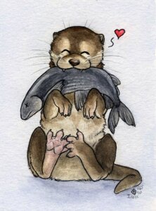 Rating: Safe Score: 0 Tags: 2010 :3 ambiguous_gender aquatic brown_body brown_fur duo e621 feet feral fish fish_meat food fur happy heart_symbol hindpaw idess mammal meat mustelid otter pawpads paws simple_background sitting symbol-shaped_eyes tail unusual_eyes white_background x_eyes User: bunchy7s