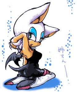 Rating: Safe Score: 0 Tags: anthro bat big_eyes black_body black_nose black_skin blue_eyeshadow boots clothed clothing e621 eyelashes eyeshadow female footwear fur green_eyes hair hand_behind_head japanese_text knee_boots knee_highs legwear lipstick looking_back low_res makeup mammal membrane_(anatomy) membranous_wings rouge_the_bat sega shoes short_hair solo sonic_the_hedgehog_(series) tan_body tan_skin text tight_clothing toony translated urahyu white_body white_fur white_hair wings User: bunchy7s