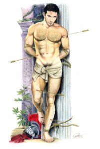 Rating: Explicit Score: 0 Tags: 1boy arrow_(projectile) body_hair christianity male male_only muscular penis penis_peek religion restrained ruboart rule34 saint_sebastian tagme User: bunchy7s Rating: Explicit Score: 0 Tags: 1boy arrow_(projectile) body_hair christianity male male_only muscular penis penis_peek religion restrained ruboart rule34 saint_sebastian tagme User: bunchy7s