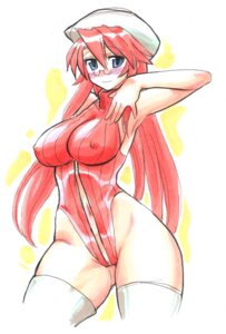 Rating: Explicit Score: 0 Tags: armpits aty bangs belly_button beret big_breasts blue_eyes blush breasts colored crotchless cutout female glasses hat long_hair looking_at_viewer nipple_bulge nipples one_arm_up pointing_at_self pussy red_hair rule34 shaved_pussy summon_night tagme thighhighs virgin_killer_sweater white_background wide_hips User: bunchy7s