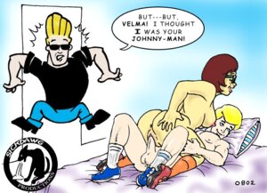 Rating: Explicit Score: 0 Tags: 2boys cartoon_network crossover female hanna-barbera human johnny_bravo johnny_bravo_(series) jonny_quest jonny_quest_(series) male nipples pussy rule34 scooby-doo sex straight vaginal_penetration velma_dinkley User: bunchy7s