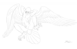 Rating: Explicit Score: 0 Tags: 4_toes avian bagheera beak black_and_white e621 erection eyewear feathered_wings feathers feet genitals glasses hands_behind_head lying male monochrome penis pose signature simple_background solo spread_legs spreading tapering_penis toes white_background wings User: bunchy7s