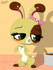 Rating: Explicit Score: 0 Tags: 2013 accessory blush bow_(feature) bow_accessory bow_ribbon buttercream_sundae candy chocolate dessert domestic_rabbit dwarf_rabbit e621 ebvert female feral food genitals hair_accessory hair_bow hair_ribbon hasbro hi_res lagomorph leporid littlest_pet_shop littlest_pet_shop_(2012) mammal netherland_dwarf_rabbit oryctolagus rabbit ribbons shy smile solo vulva User: bunchy7s