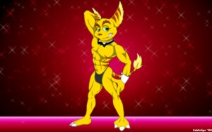 Rating: Explicit Score: 0 Tags: 2008 anthro ass black_thong bulge dated fabfelipe furry green_eyes lombax male male_only muscular ratchet_(ratchet_and_clank) ratchet_and_clank rule34 simple_background tagme tail thong video_games User: bunchy7s