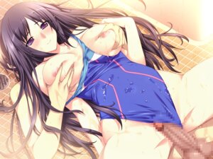 Rating: Explicit Score: 0 Tags: amahara_izumo atelier_kaguya blush breast_grab breasts breasts_out censored female game_cg grinding harahara_shichau! iizuki_tasuku large_breasts long_hair male outercourse penis purple_eyes rule34 smile swimsuit swimsuit_aside User: bunchy7s