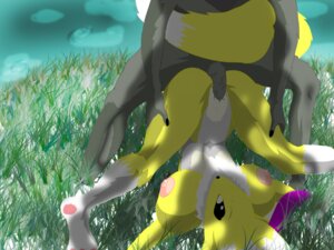 Rating: Explicit Score: 0 Tags: anthro breasts canine character_request color digimon digimon_(species) female fox fur furry male outdoors penis pussy renamon rule34 sex tagme vaginal_penetration User: bunchy7s