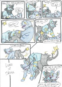 Rating: Explicit Score: 0 Tags: after_transformation all_fours blush breasts busty_feral censored comic confusion doggystyle duo e621 english_text felid female feral feral_transformation from_behind_position fur generation_4_pokemon hi_res licking luxio lying male male/female mammal multi_breast multi_nipple nintendo nipples nude on_back oral paws pokemon pokemon_(species) rainbowraven sex shinx surprised teats text tongue tongue_out vaginal User: bunchy7s