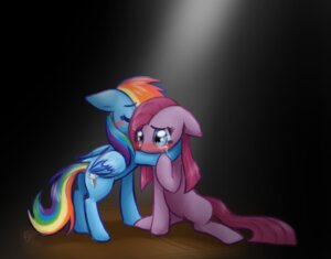 Rating: Safe Score: 0 Tags: blue_body blue_eyes blue_feathers blue_fur blush bodily_fluids breakdown comforting crying cutie_mark duo e621 earth_pony equid equine eyes_closed feathered_wings feathers female feral friendship_is_magic fur hair hasbro horse hug mammal multicolored_hair multicolored_tail my_little_pony mythological_creature mythological_equine mythology pegasus pink_body pink_fur pink_hair pinkamena_(mlp) pinkie_pie_(mlp) pony rainbow_dash_(mlp) rainbow_hair rainbow_tail sad simple_background tail tears toony unknown_artist wings User: bunchy7s