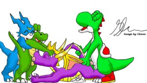 Rating: Explicit Score: 0 Tags: anthro croc crossover digimon dinosaur dragon feral furry glenn male male_only mario_(series) multiple_males mythological_creature mythological_scalie mythology nintendo reptile rule34 scalie smooth_skin spyro spyro_the_dragon veemon white_background yaoi yoshi User: bunchy7s