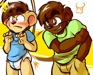 Rating: Safe Score: 0 Tags: 5:4 anthro bear blush butt_slap clean_diaper clothed clothing diaper duo e621 felid lilchu lion male mammal pantherine slap spanking wearing_diaper white_diaper User: bunchy7s Rating: Safe Score: 0 Tags: 5:4 anthro bear blush butt_slap clean_diaper clothed clothing diaper duo e621 felid lilchu lion male mammal pantherine slap spanking wearing_diaper white_diaper User: bunchy7s