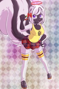 Rating: Safe Score: 0 Tags: 2010 5_fingers anthro asphyxia_lemieux big_breasts biped black_collar bottomwear breasts brown_clothing brown_legwear brown_stockings cherry clothed clothing collar digital_media_(artwork) e621 eyewear female fingers fluffy fluffy_tail food footwear front_view fruit full-length_portrait fully_clothed fur glasses grey_body grey_clothing grey_footwear grey_fur grey_hair grey_shoes grey_tail hair halo hi_res holding_cherry legwear mammal mephitid microskirt miniskirt multicolored_body multicolored_fur multicolored_hair pattern_bottomwear pattern_clothing perspective-incorrect_bottomwear perspective-incorrect_clothing perspective-incorrect_plaid perspective-incorrect_skirt perspective-incorrect_texturing piercing plaid plaid_bottomwear plaid_clothing plaid_microskirt plant portrait purple_eyes purple_nose red_halo shaded shirt shoes skimpy skirt skunk slim slim_anthro slim_female smile solo spazzykoneko spiked_collar spikes standing stockings striped_skunk tail tank_top topwear two_tone_body two_tone_fur two_tone_hair two_tone_tail white_body white_clothing white_fur white_hair white_legwear white_stockings white_tail y2k_(fashion) yellow_clothing yellow_legwear yellow_shirt yellow_stockings yellow_tank_top yellow_topwear User: bunchy7s