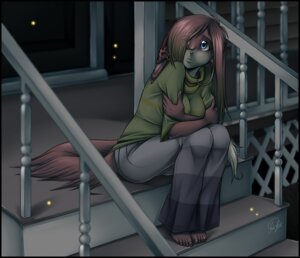 Rating: Safe Score: 0 Tags: anthro barefoot biped black_border blue_eyes border canid canine clothing detailed_background e621 ear_piercing feet female fox fur hair hair_over_eye hi_res long_hair looking_at_viewer mammal night one_eye_obstructed outside piercing pink_body pink_fur pink_hair plantigrade samantha_j_stroh shirt sitting solo stairs tail topwear User: bunchy7s Rating: Safe Score: 0 Tags: anthro barefoot biped black_border blue_eyes border canid canine clothing detailed_background e621 ear_piercing feet female fox fur hair hair_over_eye hi_res long_hair looking_at_viewer mammal night one_eye_obstructed outside piercing pink_body pink_fur pink_hair plantigrade samantha_j_stroh shirt sitting solo stairs tail topwear User: bunchy7s