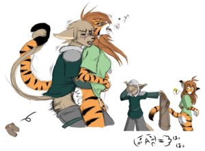 Rating: Explicit Score: 0 Tags: anal anal_penetration anthro anthro_on_anthro anthro_penetrated anthro_penetrating anthro_penetrating_anthro basitin blush bodyguard_position bottomless brown_hair butt clothed clothed_sex clothing countershading daydream duo e621 emoticon extruded_text eyes_closed felid female female_penetrated flora_(twokinds) from_behind_position fur hair heart_symbol japanese_text jmadoc kaomoji keidran keith_keiser kemono looking_pleasured looping_line male male/female male_penetrating male_penetrating_female mammal orange_body orange_fur pantherine penetration penile penile_penetration penis_in_ass question_mark sex shirt simple_background speech_bubble standing standing_sex tail text text_with_heart third-party_edit tiger tongue tongue_out topwear twokinds white_background white_body white_fur User: bunchy7s