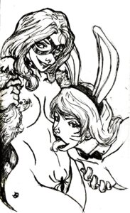 Rating: Explicit Score: 0 Tags: black_cat_(marvel) felicia_hardy female female_only greyscale human marvel marvel_comics monochrome multiple_females rule34 spider-man_(series) straight_hair white_rabbit_(dc) yuri User: bunchy7s
