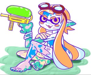 Rating: Questionable Score: 0 Tags: animal_humanoid aquatic aquatic_humanoid barefoot blush cephalopod cephalopod_humanoid dirty dirty_feet e621 eyewear facial_markings feet female goggles hair head_markings humanoid inkling inkling_girl kaori_(splatoon) looking_at_viewer markings mask_(marking) mollusk mollusk_humanoid nintendo orange_eyes orange_hair pointy_ears pseudo_hair soles solo splatoon splattershot tentacle_hair tentacles toes unknown_artist User: bunchy7s