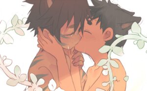 Rating: Safe Score: 0 Tags: 4_ears animal_humanoid bodily_fluids cat_humanoid duo e621 felid felid_humanoid feline feline_humanoid human human_and_animal_ears humanoid kiss_on_lips kissing male male/male mammal mammal_humanoid multi_ear nude rand_(pixiv) simple_background tears white_background young User: bunchy7s