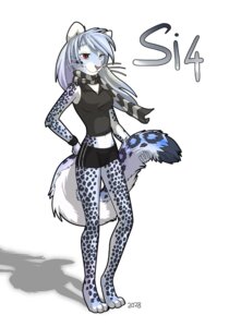Rating: Safe Score: 0 Tags: anthro blue_spots bottomwear clothing e621 felid female heterochromia koul leopard_spots mammal pantherine scarf shorts si4 simple_background snow_leopard solo spots tail white_background User: bunchy7s