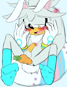 Rating: Explicit Score: 0 Tags: amber_eyes anal anal_penetration anthro blush carrot carrot_dildo chest_tuft dildo e621 easter erection eulipotyphlan food food_fetish food_insertion food_play fur genitals hedgehog holidays improvised_dildo improvised_sex_toy male mammal nekoru penetration penis plant plant_in_anus sega sex_toy silver_the_hedgehog solo sonic_the_hedgehog_(series) tuft vegetable yellow_eyes User: bunchy7s
