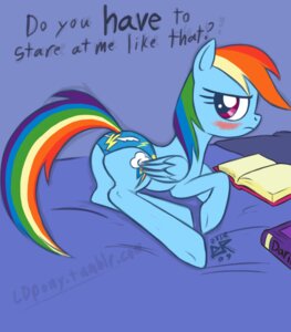 Rating: Questionable Score: 0 Tags: 2012 bed blue_body blue_feathers blue_fur blush clothing cutie_mark digital_media_(artwork) e621 english_text equid equine feathered_wings feathers female feral friendship_is_magic fur furniture hair hasbro hi_res ldr looking_at_viewer mammal multicolored_hair multicolored_tail my_little_pony mythological_creature mythological_equine mythology panties pegasus purple_eyes rainbow_dash_(mlp) rainbow_hair rainbow_tail solo tail text underwear wings User: bunchy7s Rating: Questionable Score: 0 Tags: 2012 bed blue_body blue_feathers blue_fur blush clothing cutie_mark digital_media_(artwork) e621 english_text equid equine feathered_wings feathers female feral friendship_is_magic fur furniture hair hasbro hi_res ldr looking_at_viewer mammal multicolored_hair multicolored_tail my_little_pony mythological_creature mythological_equine mythology panties pegasus purple_eyes rainbow_dash_(mlp) rainbow_hair rainbow_tail solo tail text underwear wings User: bunchy7s