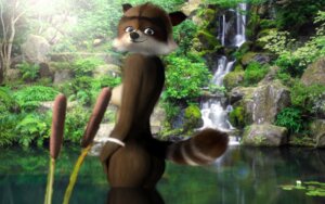 Rating: Questionable Score: 0 Tags: 16:10 anthro breasts butt crossgender detailed_background dreamworks e621 female fluffy forest mammal mtf_crossgender nature nude outside over_the_hedge oystercatcher7 photo_manipulation photomorph plant procyonid raccoon rj_(over_the_hedge) solo third-party_edit tree widescreen User: bunchy7s