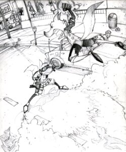 Rating: Safe Score: 0 Tags: 4_fingers 5:6 anthro ayato battle biped black_and_white canid canine car cheek_tuft city closed_frown clothed clothed_anthro clothed_male clothing detailed detailed_background duo e621 facial_tuft fight fingers fisheye_lens fluffy fluffy_tail front_view frown fully_clothed fully_clothed_anthro fully_clothed_male graphite_(artwork) high-angle_view long_tail looking_at_another male mammal monochrome mouth_closed newspaper open_mouth outside parking_meter plantigrade pointy_ears pose rear_view sale_sign shadow sidewalk slim_anthro slim_male small_eyes spilled_drink standing street superhero tail three-quarter_view toony traditional_media_(artwork) trash trash_can tuft utility_pole vehicle User: bunchy7s