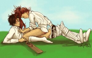 Rating: Explicit Score: 0 Tags: 1boy 1girls bottomless clothed_sex cowgirl_position female female_on_top field freckles ginny_weasley grass gryffindor happy_sex harry_james_potter harry_potter male on_grass on_ground outdoors outside reallycorking romantic rule34 sex straight tagme witch_(harry_potter) User: bunchy7s