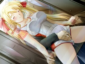 Rating: Explicit Score: 0 Tags: akehime_saki blonde_hair blush breast_press breasts censored chikan clothing double_handjob endured_face female fingering handjob kyouhaku_2 pussy pussy_juice ribahara_aki rule34 shorts spread_legs tear vibrator vibrator_under_clothes User: bunchy7s